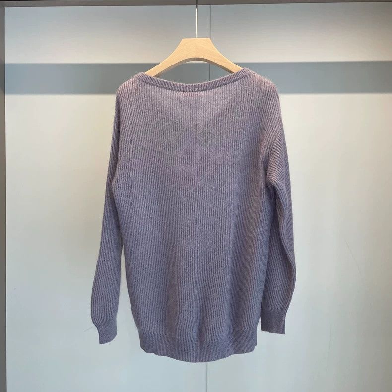 Brunello Cucinelli Brunello Cucinelli Purple Sweater S - dmc Size US S / EU 44-46 / 1 - 2 Thumbnail