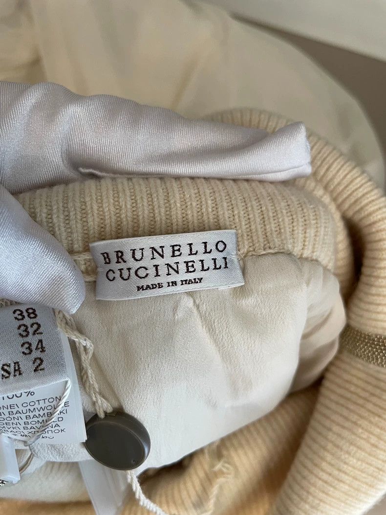Brunello Cucinelli Brunello Cucinelli Beaded Midi Skirt - dmc Size US 34 / EU 50 - 3 Thumbnail