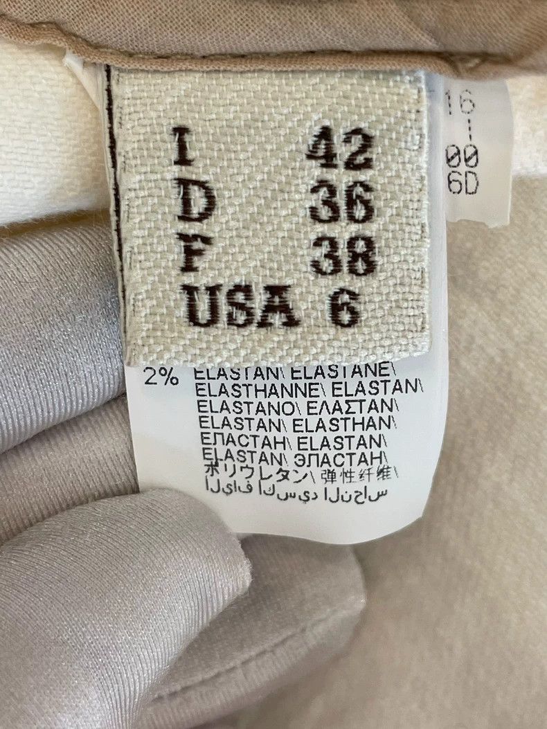 Brunello Cucinelli Brunello Cucinelli White Cotton Pants F38 - dmc Size US 38 / EU 54 - 7 Thumbnail