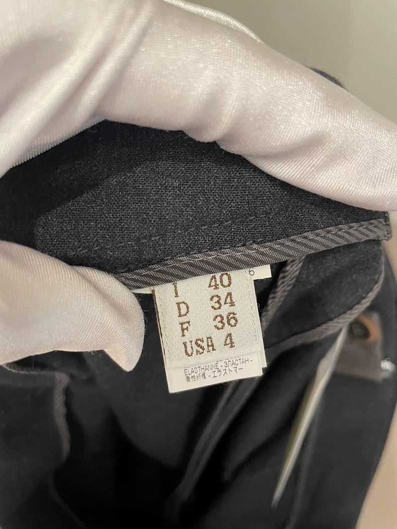 Brunello Cucinelli Brunello Cucinelli Black Wool Pants - dmc Size US 36 / EU 52 - 5 Thumbnail