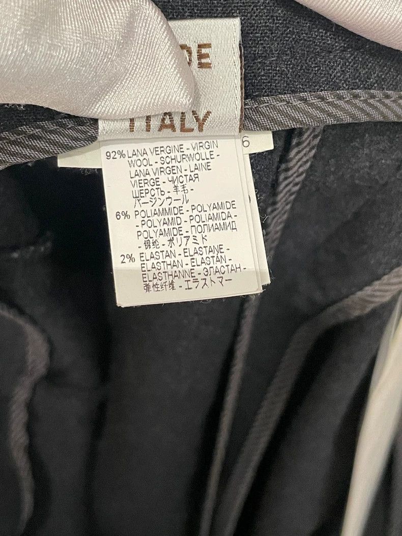Brunello Cucinelli Brunello Cucinelli Black Wool Pants - dmc Size US 36 / EU 52 - 4 Thumbnail