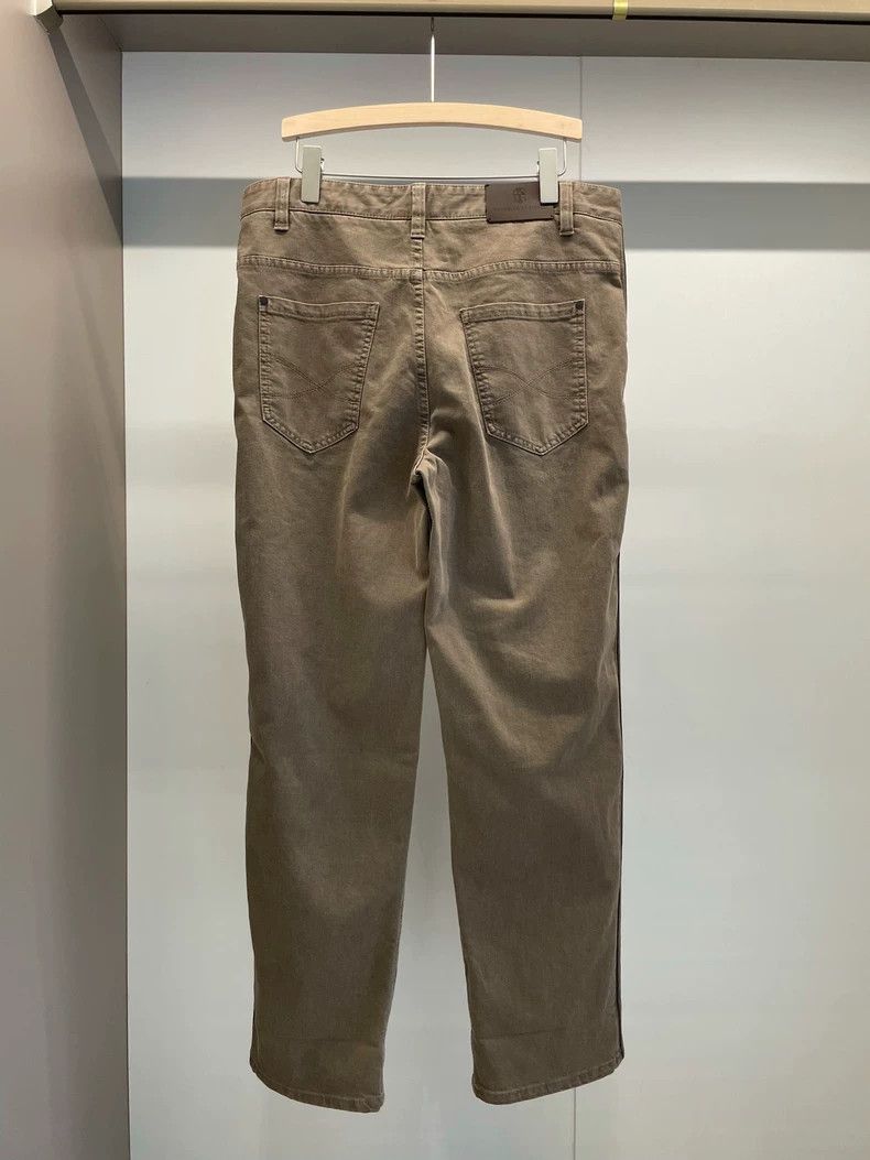 Brunello Cucinelli Brunello Cucinelli Beaded Casual Pants - dmc Size US 38 / EU 54 - 2 Thumbnail