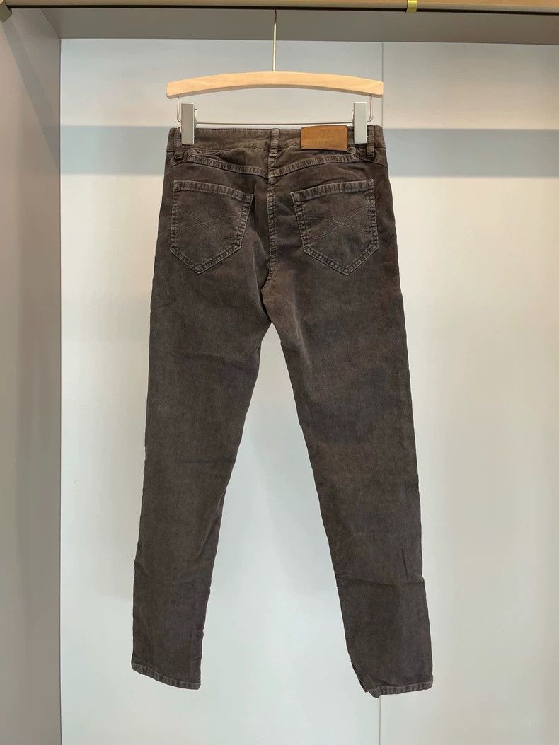 Brunello Cucinelli Brunello Cucinelli Black Gray Denim Pants - dmc Size US 36 / EU 52 - 2 Thumbnail