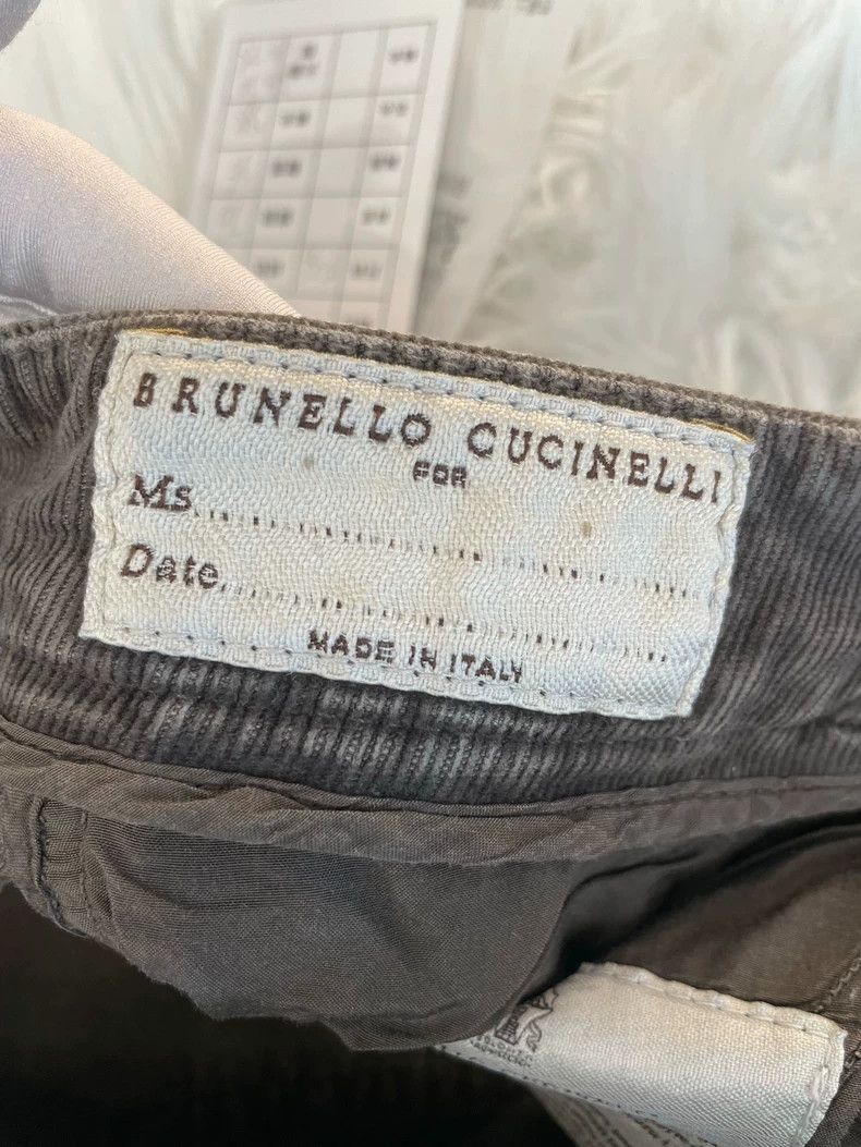 Brunello Cucinelli Brunello Cucinelli Black Gray Denim Pants - dmc Size US 36 / EU 52 - 3 Thumbnail