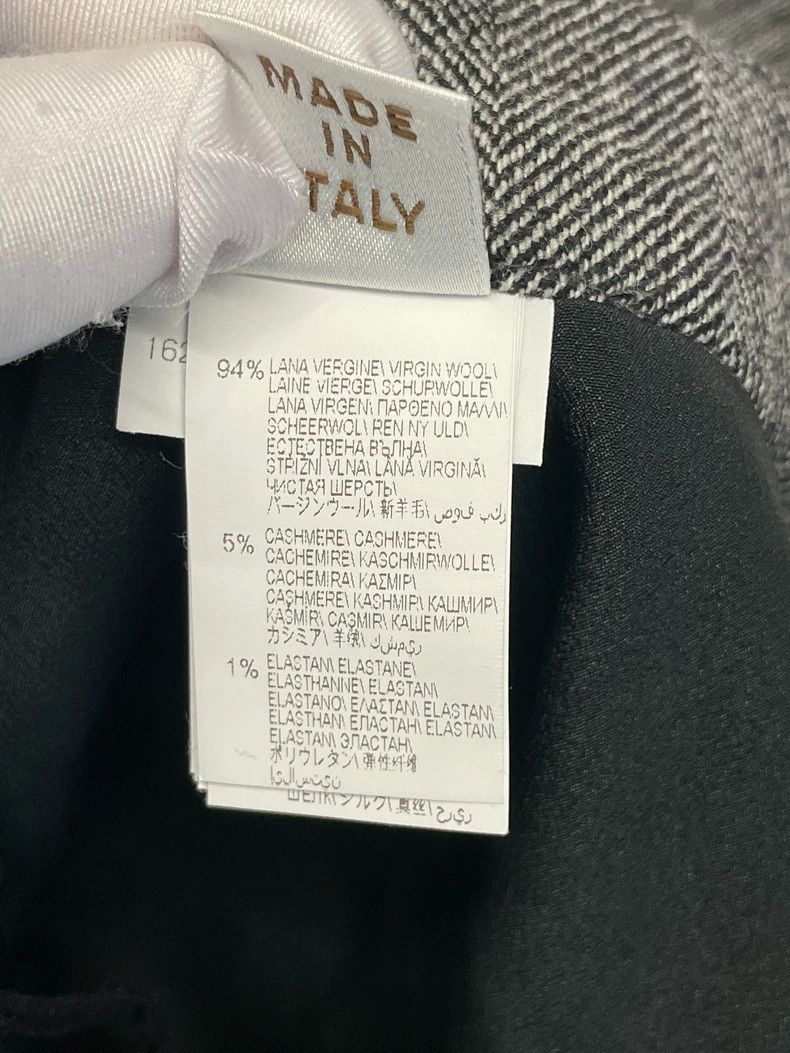 Brunello Cucinelli Brunello Cucinelli Gray Sequin Wool Pants - dmc Size US 31 - 4 Thumbnail