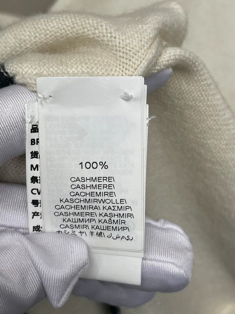 Brunello Cucinelli Brunello Cucinelli Striped Cashmere Sweater - dmc Size US M / EU 48-50 / 2 - 9 Thumbnail