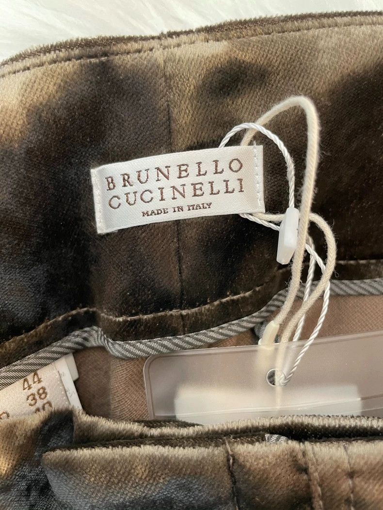 Brunello Cucinelli Brunello Cucinelli Velvet Casual Pants - dmc Size US 31 - 5 Thumbnail