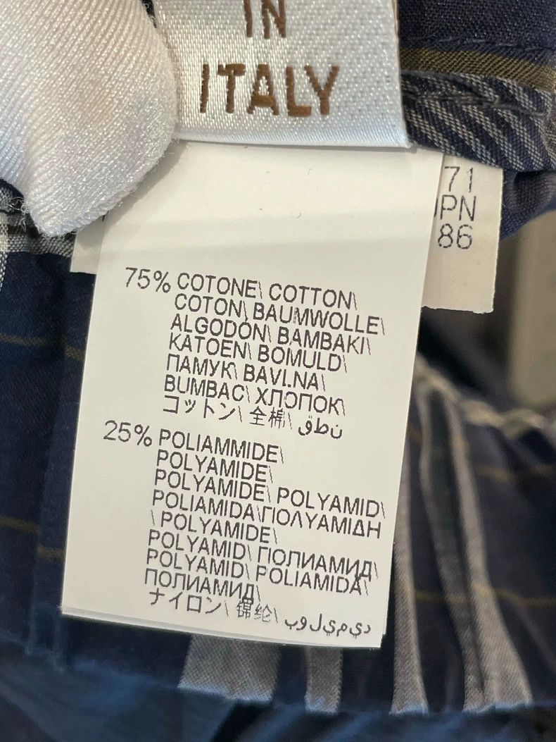 Brunello Cucinelli Brunello Cucinelli Blue Casual Cotton Pants - dmc Size US 38 / EU 54 - 3 Thumbnail