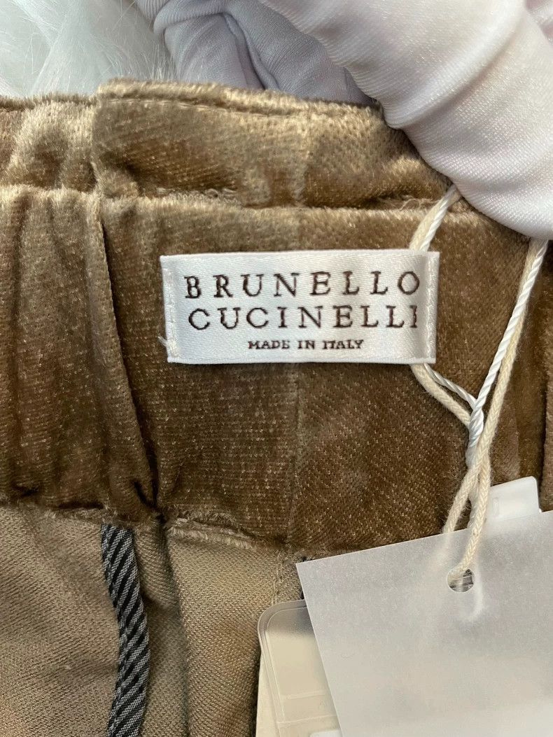Brunello Cucinelli Brunello Cucinelli Velvet Casual Pants - dmc Size US 38 / EU 54 - 6 Thumbnail