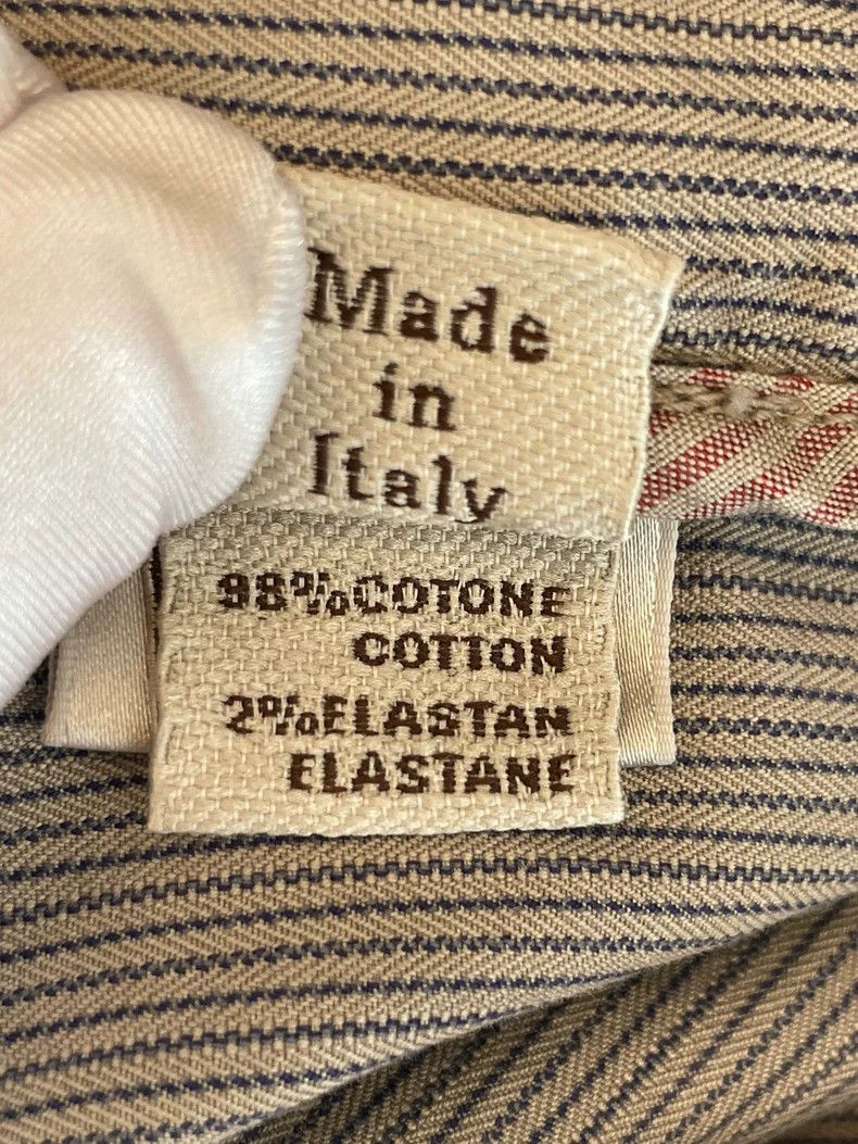 Brunello Cucinelli Brunello Cucinelli Striped Cotton Casual Pants - dmc Size US 36 / EU 52 - 6 Thumbnail