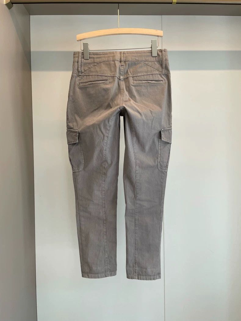 Brunello Cucinelli Brunello Cucinelli Striped Cotton Casual Pants - dmc Size US 36 / EU 52 - 2 Thumbnail