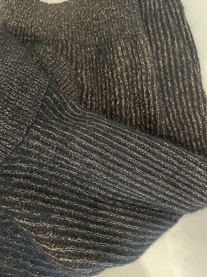 Brunello Cucinelli Brunello Cucinelli Black Gold Sweater XS - dmc Size US XS / EU 42 / 0 - 6 Thumbnail