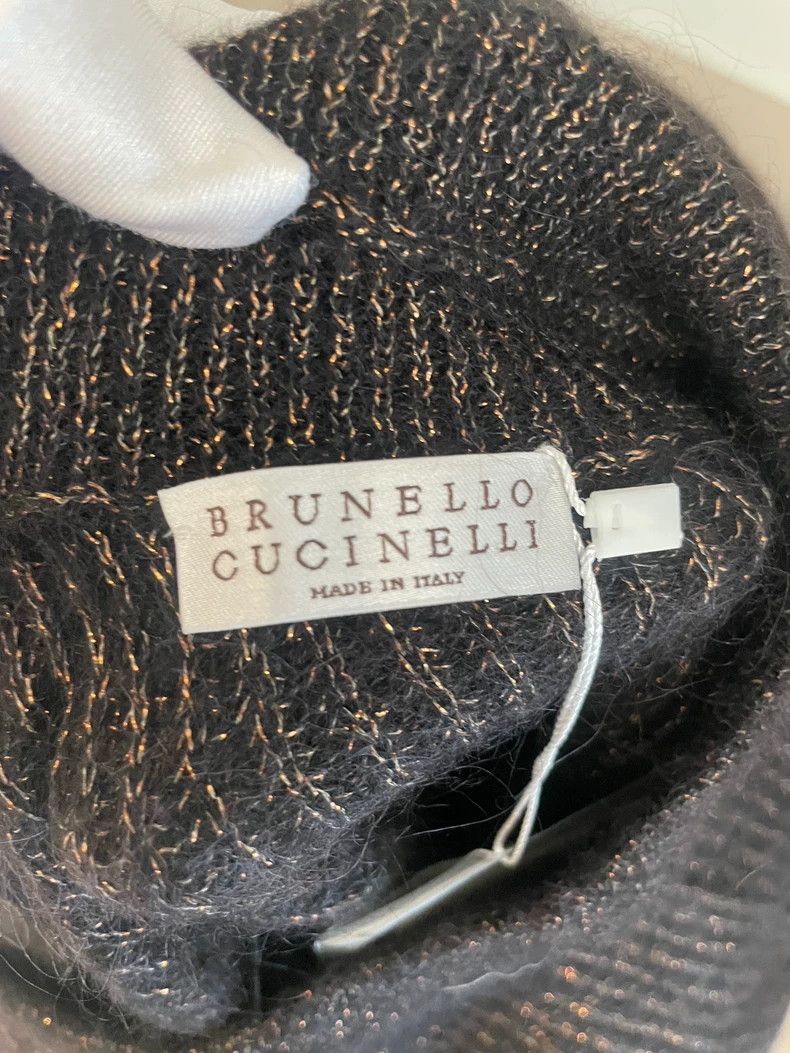 Brunello Cucinelli Brunello Cucinelli Black Gold Sweater XS - dmc Size US XS / EU 42 / 0 - 3 Thumbnail