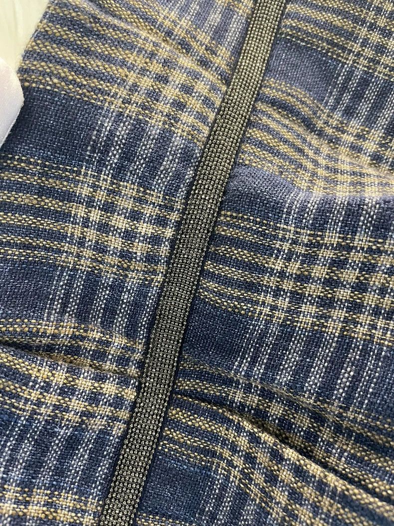 Brunello Cucinelli Brunello Cucinelli Checked Linen Casual Pants - dmc Size US 38 / EU 54 - 4 Thumbnail