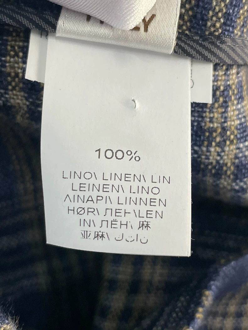 Brunello Cucinelli Brunello Cucinelli Checked Linen Casual Pants - dmc Size US 38 / EU 54 - 5 Thumbnail