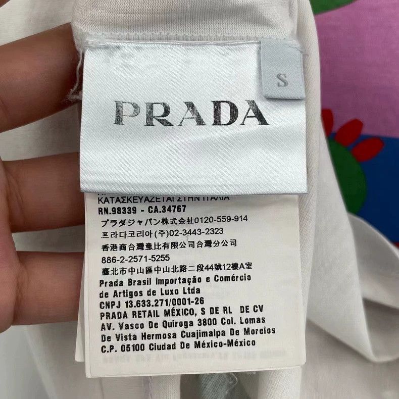 Prada Prada Cactus Print Short Sleeve T-shirt - dmc Size US S / EU 44-46 / 1 - 5 Thumbnail