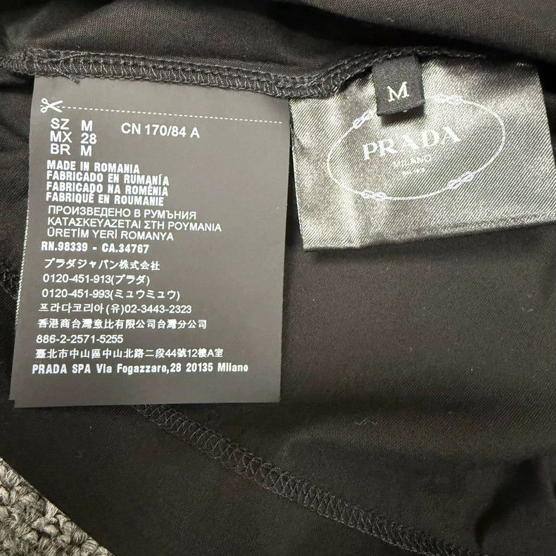 Prada Prada Black Basic Short Sleeve Tee - dmc Size US M / EU 48-50 / 2 - 4 Thumbnail