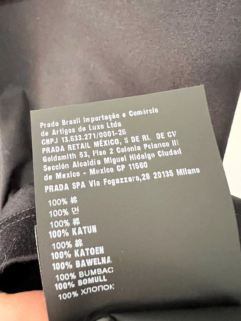 Prada PRADA Men's Short Sleeve T-Shirt - dmc Size US XL / EU 56 / 4 - 6 Thumbnail