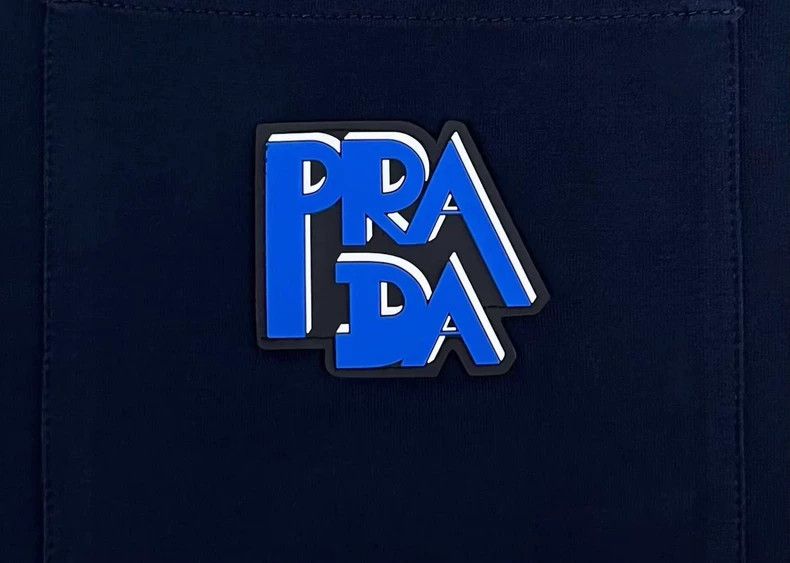 Prada Prada Blue Logo Short Sleeve T-shirt - dmc Size US XXL / EU 58 / 5 - 4 Thumbnail