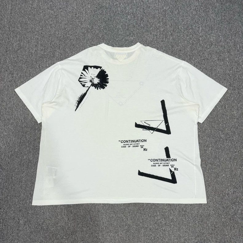 Prada Prada White Triangle Logo Short Sleeve - dmc Size US XXL / EU 58 / 5 - 2 Thumbnail