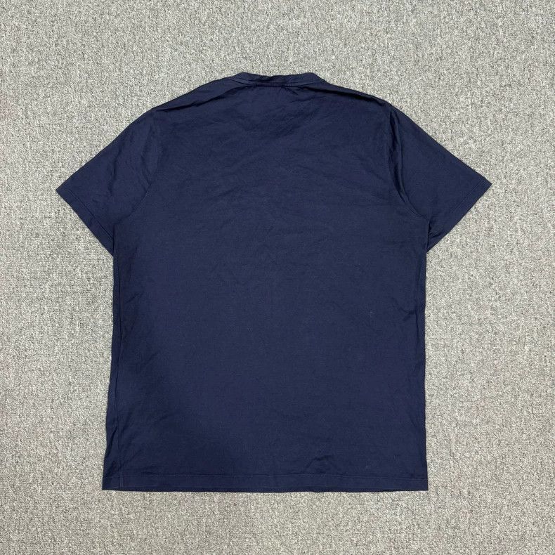Prada Prada Navy Chest Logo Short Sleeve Tee - dmc Size US L / EU 52-54 / 3 - 2 Thumbnail