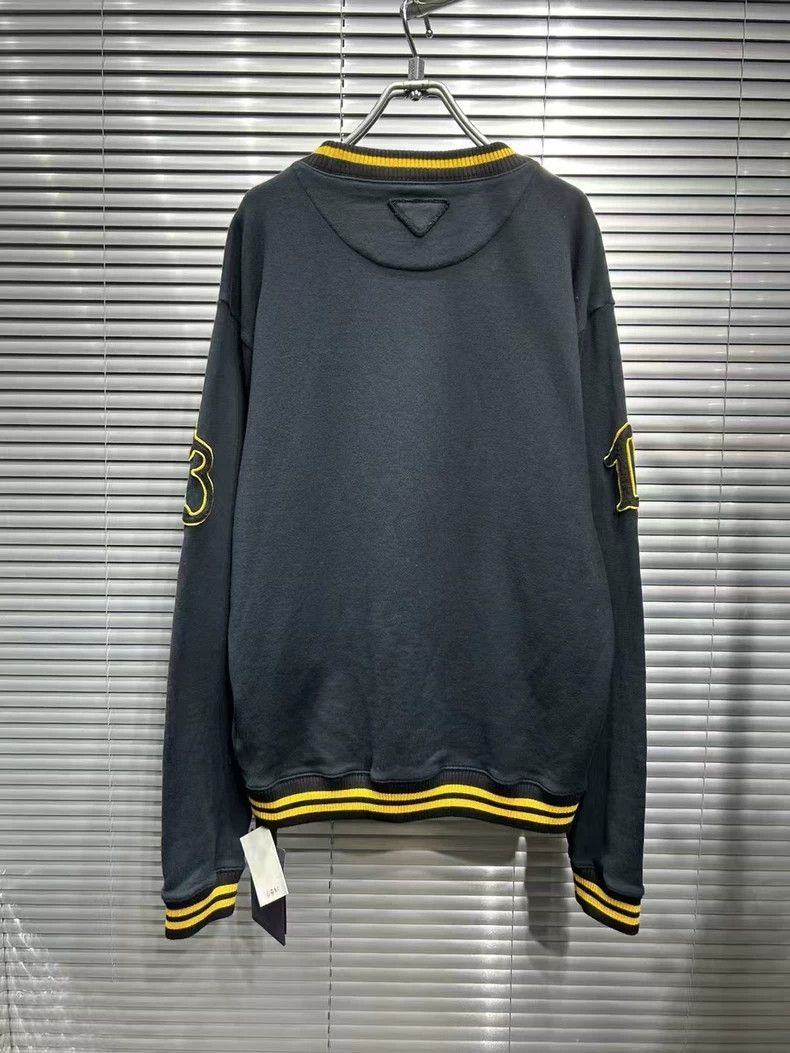 Prada Prada 2024FW Embroidered Letter P Sweatshirt - dmc Size US M / EU 48-50 / 2 - 2 Thumbnail