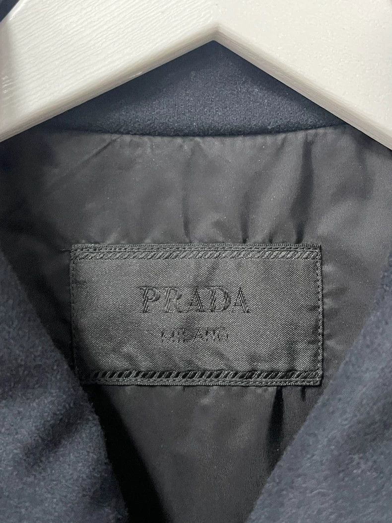 Prada Prada Wool Patch Triangle Logo Short Sleeve - dmc Size US S / EU 44-46 / 1 - 7 Thumbnail