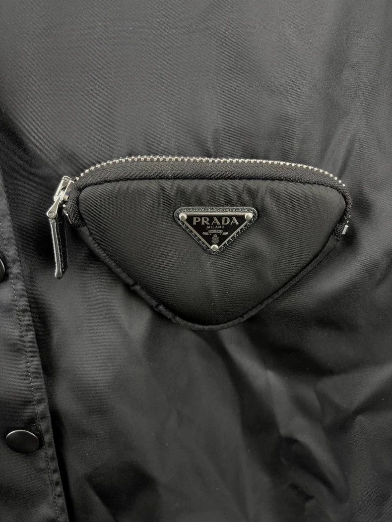Prada PRADA Nylon Triangle Bag Short-Sleeve Shirt - dmc Size US S / EU 44-46 / 1 - 3 Thumbnail