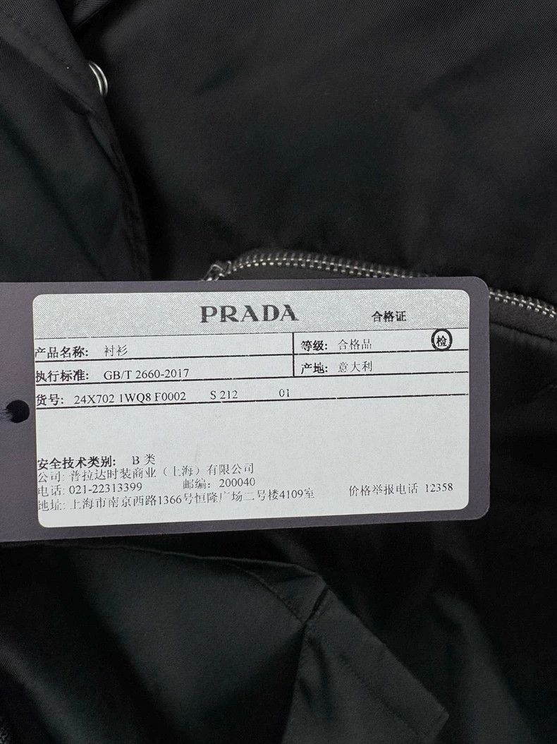Prada PRADA Nylon Triangle Bag Short-Sleeve Shirt - dmc Size US S / EU 44-46 / 1 - 6 Thumbnail