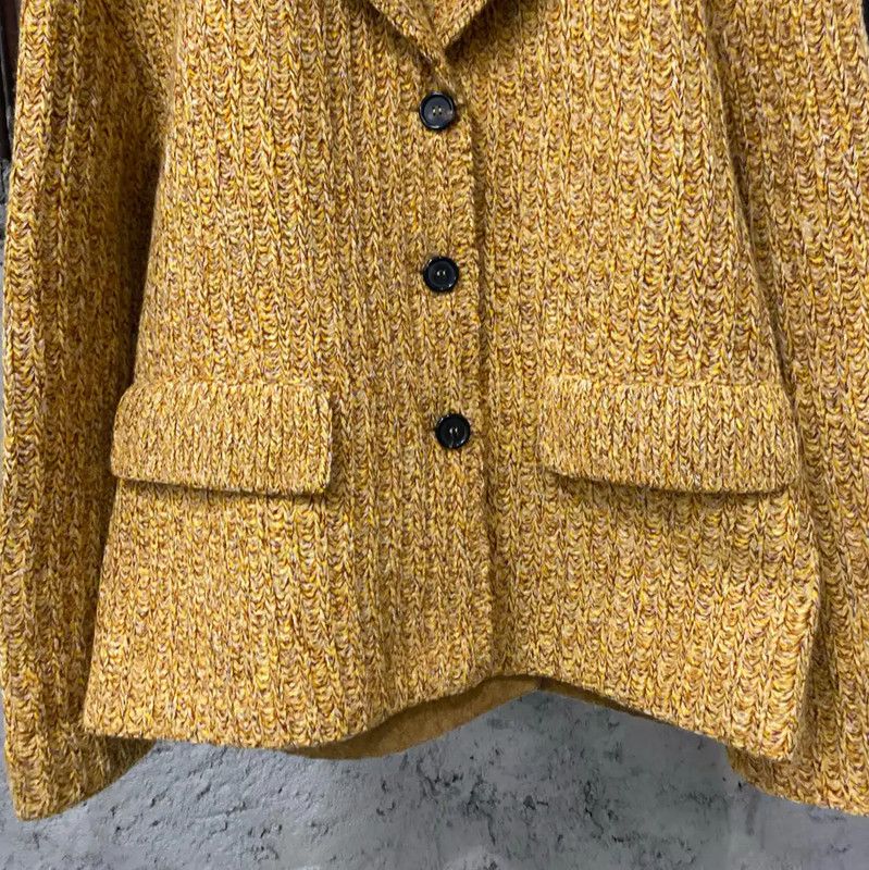 Miu Miu Miu Miu Yellow Women's Jacket for Spring/Fall 0089 Size ONE SIZE - 5 Thumbnail