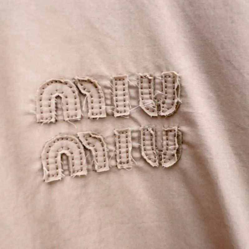 Miu Miu Miu Miu Pink Cotton Women's Jacket 0089 Size M / US 6-8 / IT 42-44 - 4 Thumbnail