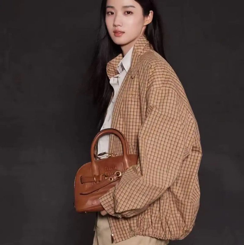 Miu Miu Miu Miu Brown Cotton Women's Jacket 0089 Size XS / US 0-2 / IT 36-38 - 9 Thumbnail
