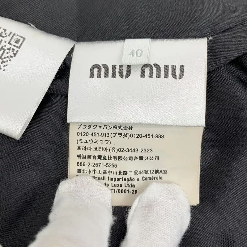 Miu Miu Miu Miu Brown Alpaca Wool Women's Coat 0089 Size M / US 6-8 / IT 42-44 - 7 Thumbnail