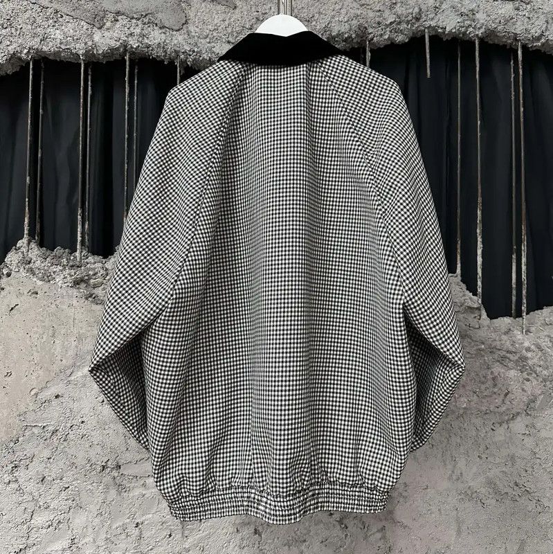 Miu Miu Miu Miu Multi-Color Logo Houndstooth Jacket 0089 Size ONE SIZE - 2 Thumbnail