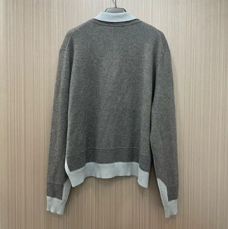 Miu Miu Miu Miu Colorblock Cashmere Blend Long Sleeve Sweater 0089 Size M / US 6-8 / IT 42-44 - 2 Thumbnail