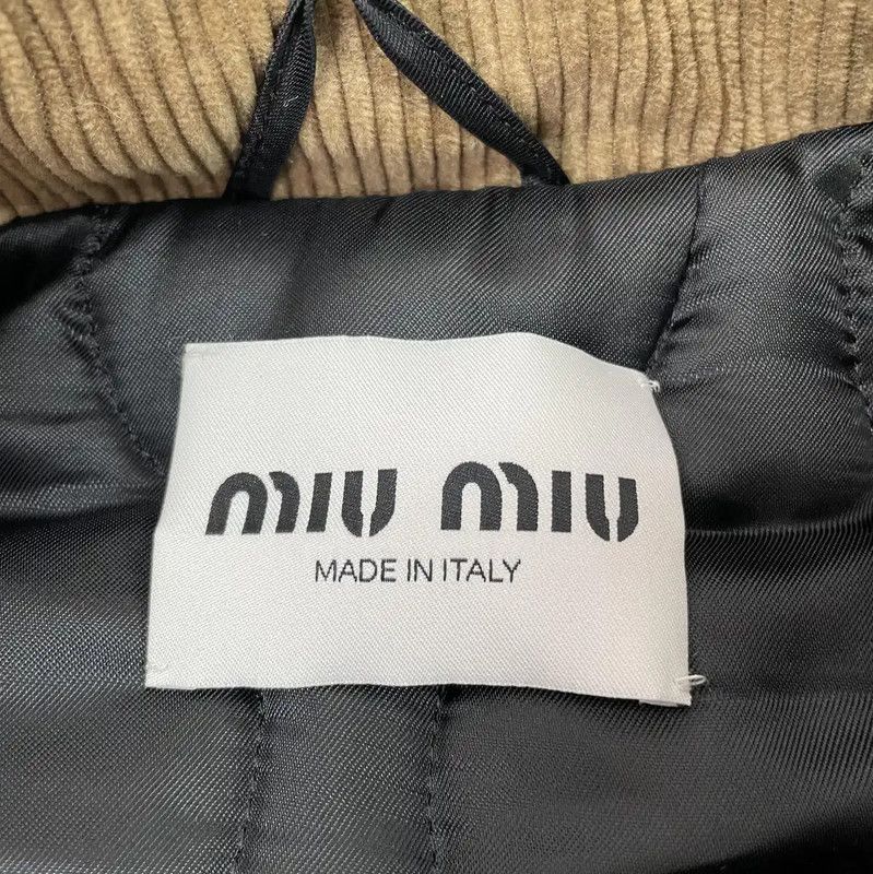 Miu Miu Miu Miu Green Cotton Women's Jacket 0089 Size XS / US 0-2 / IT 36-38 - 6 Thumbnail