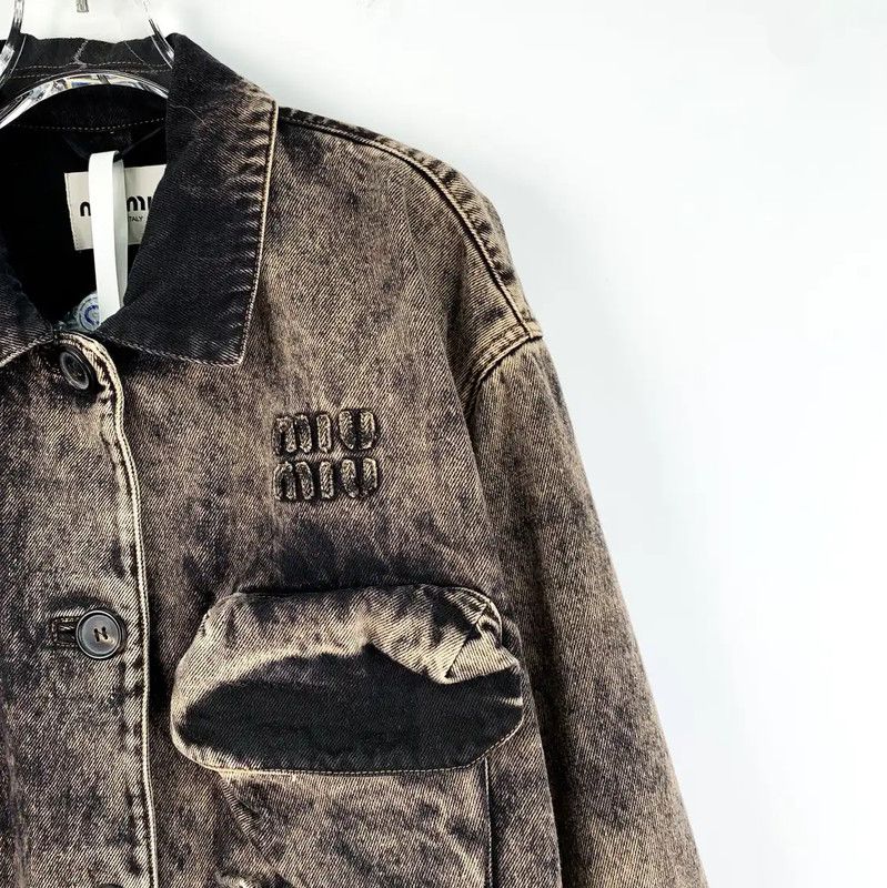 Miu Miu Miu Miu Brown Women's Jacket Size XS 0089 Size XS / US 0-2 / IT 36-38 - 3 Thumbnail