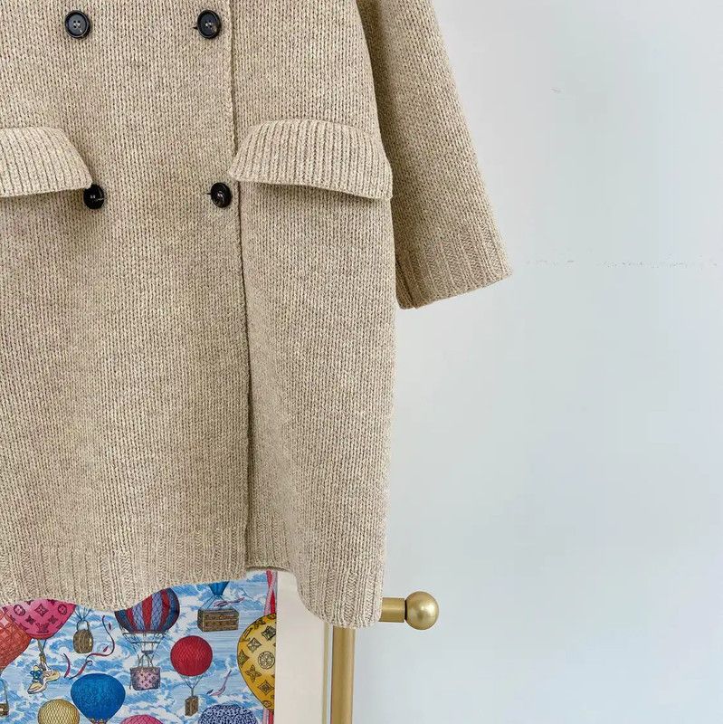 Miu Miu Miu Miu Beige Wool Ladies Jacket 0089 Size M / US 6-8 / IT 42-44 - 4 Thumbnail