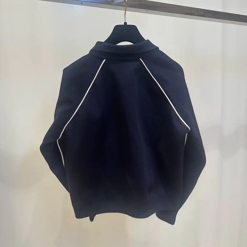 Miu Miu Miu Miu Women's Dark Blue Jacket 0089 Size M / US 6-8 / IT 42-44 - 2 Thumbnail