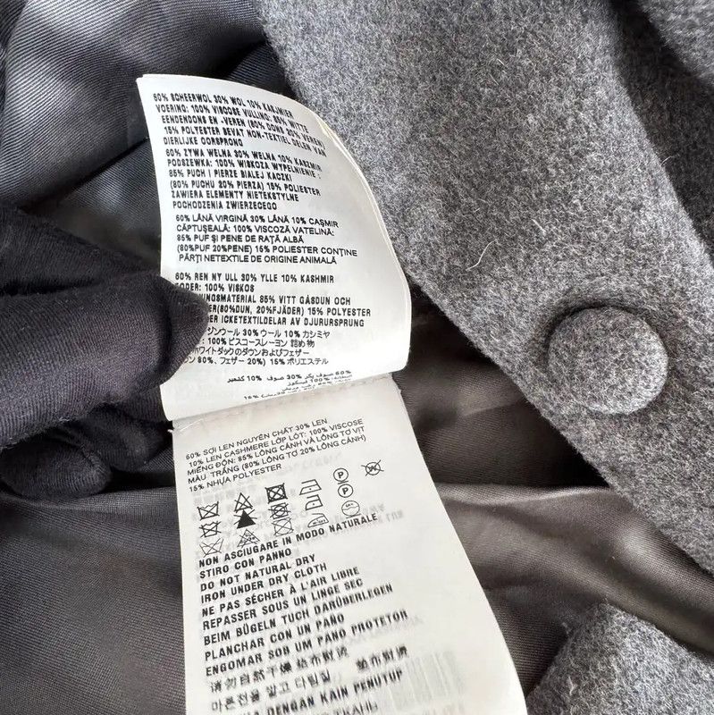 Miu Miu Miu Miu Gray Wool Long Sleeve Cardigan 0089 Size L / US 10 / IT 46 - 10 Thumbnail