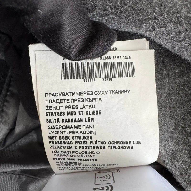 Miu Miu Miu Miu Gray Wool Long Sleeve Cardigan 0089 Size L / US 10 / IT 46 - 9 Thumbnail
