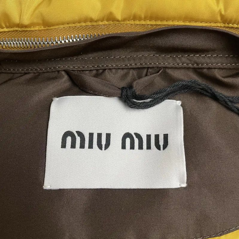 Miu Miu Miu Miu Brown Recycled Fiber Women's Down Jacket 0089 Size M / US 6-8 / IT 42-44 - 5 Thumbnail