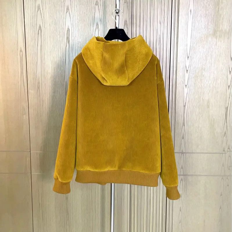 Miu Miu Miu Miu Mustard Yellow Cotton Jacket 0089 Size M / US 6-8 / IT 42-44 - 2 Thumbnail