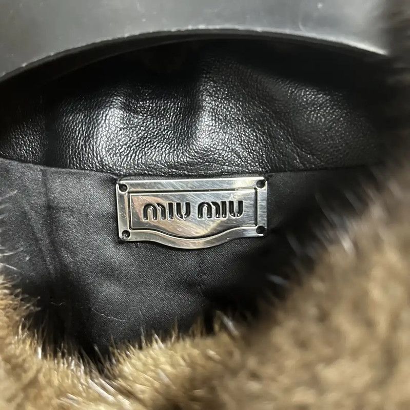 Miu Miu Miu Miu Brown Shearling Women's Jacket 0089 Size S / US 4 / IT 40 - 2 Thumbnail