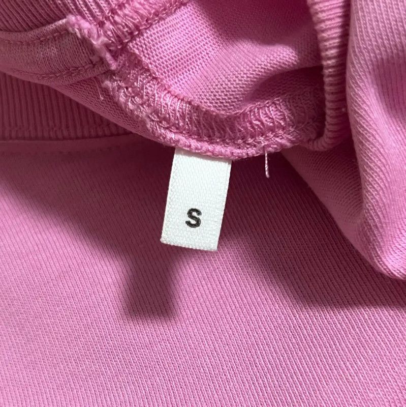AMI AMI Pink Cotton Women's T-shirt 0089 Size S / US 4 / IT 40 - 4 Thumbnail