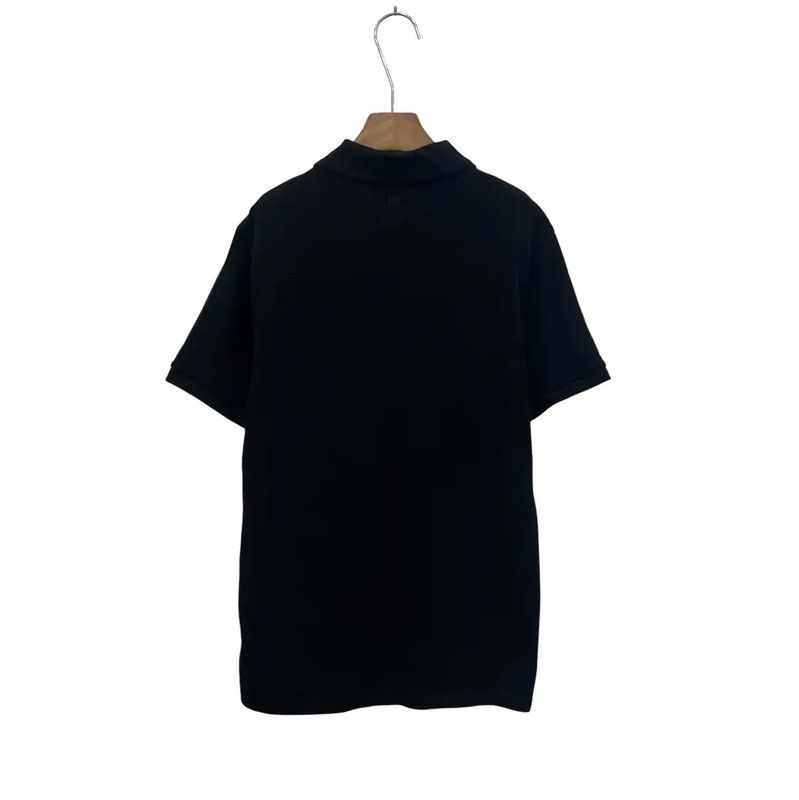 AMI AMI Women's Black Polo Shirt 0089 Size XL / US 12-14 / IT 48-50 - 3 Thumbnail