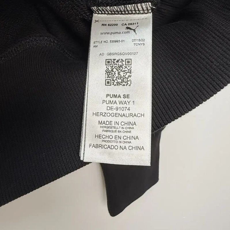 AMI AMI Black Cotton Women's Hoodie 0089 Size M / US 6-8 / IT 42-44 - 2 Thumbnail