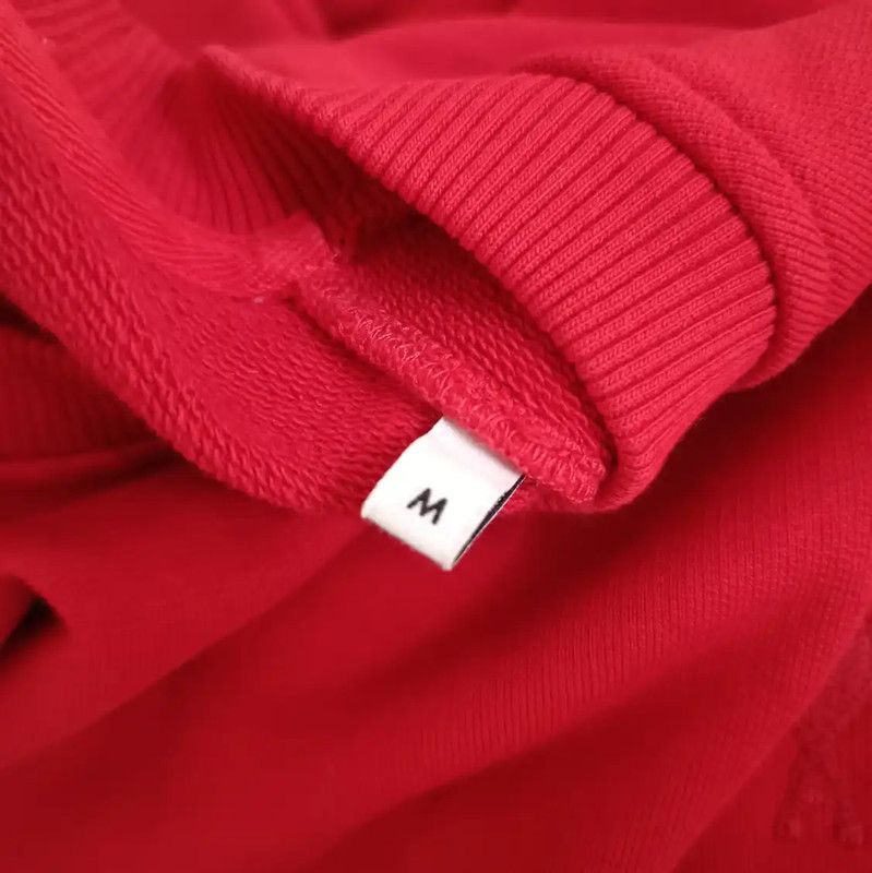 AMI AMI Women's Red Sweatshirt in Size M 0089 Size M / US 6-8 / IT 42-44 - 9 Thumbnail