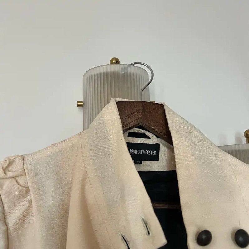 Ann Demeulemeester Ann Demeulemeester White Women's Cotton Jacket 0089 Size L / US 10 / IT 46 - 7 Thumbnail