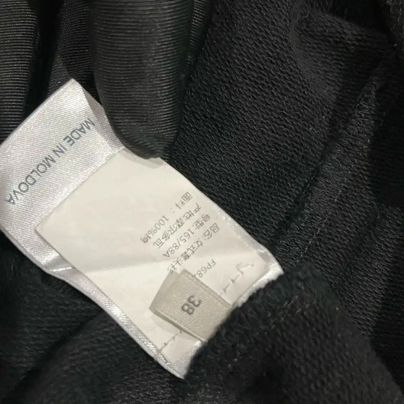 Balmain Balmain Black Cotton Printed Long Sleeve Tee 0089 Size M / US 6-8 / IT 42-44 - 5 Thumbnail